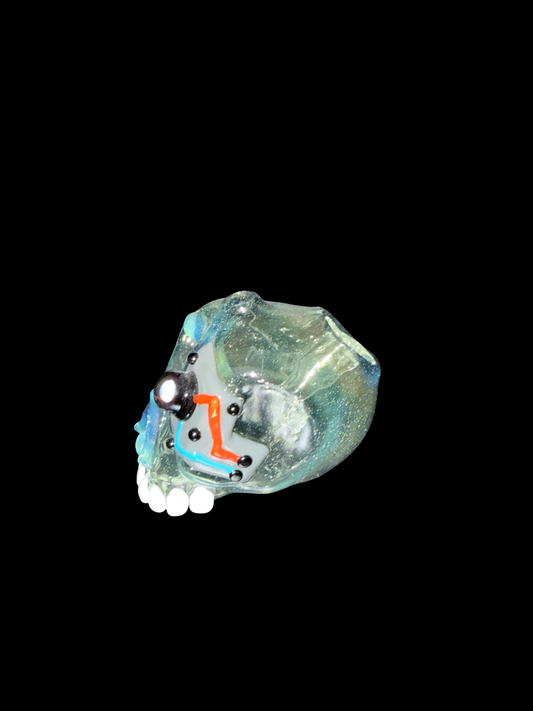 Villian Glass Terpinator Skull