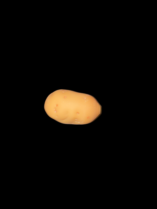 Sculpted Potato Plain Pipe