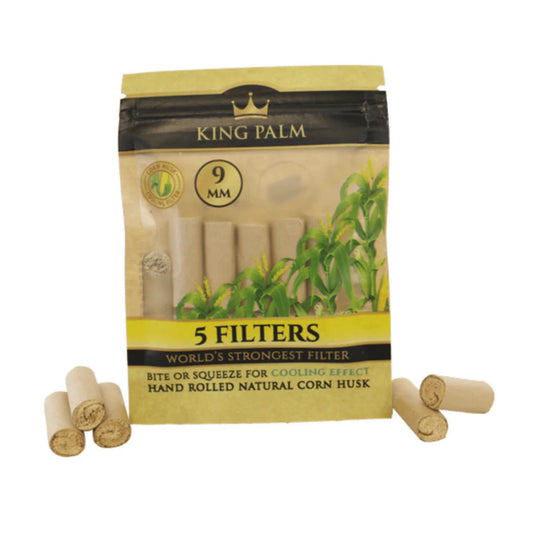 King Palm Corn Husk Filters (5pk)