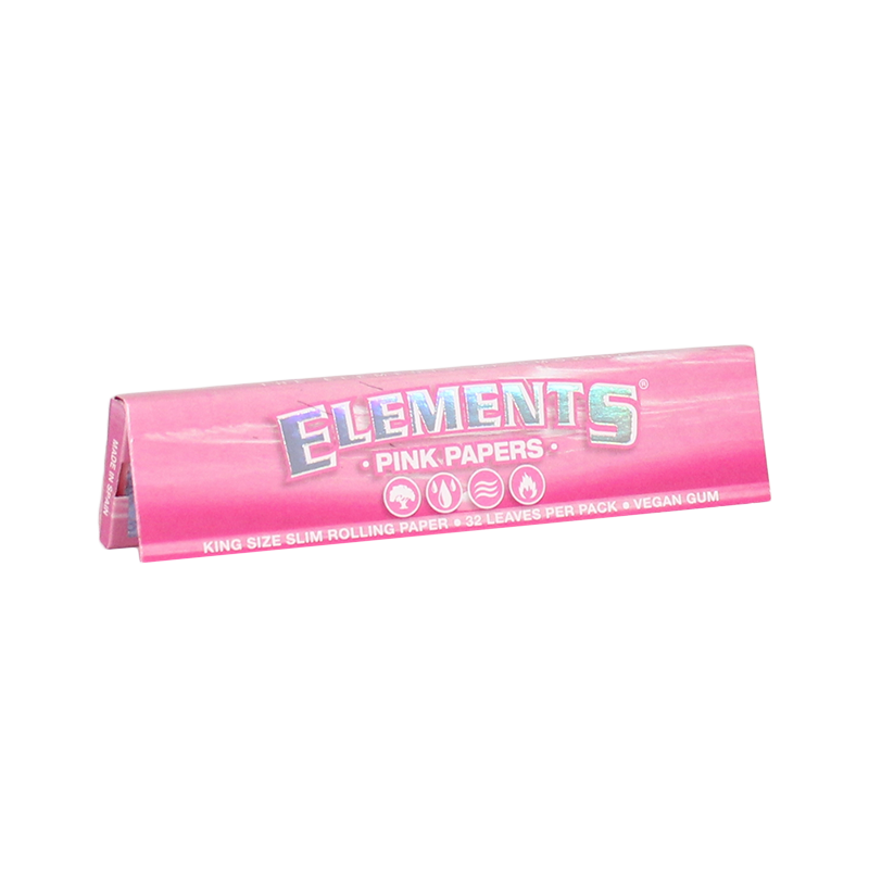 Elements Pink King Size Rolling Papers