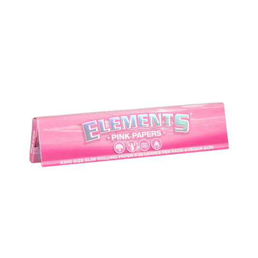 Elements Pink King Size Rolling Papers