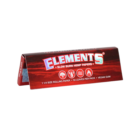 Elements Red 1 1/4 Rolling Papers