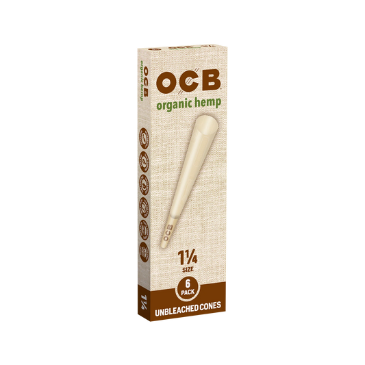 OCB Organic Hemp 1 1/4 Cones