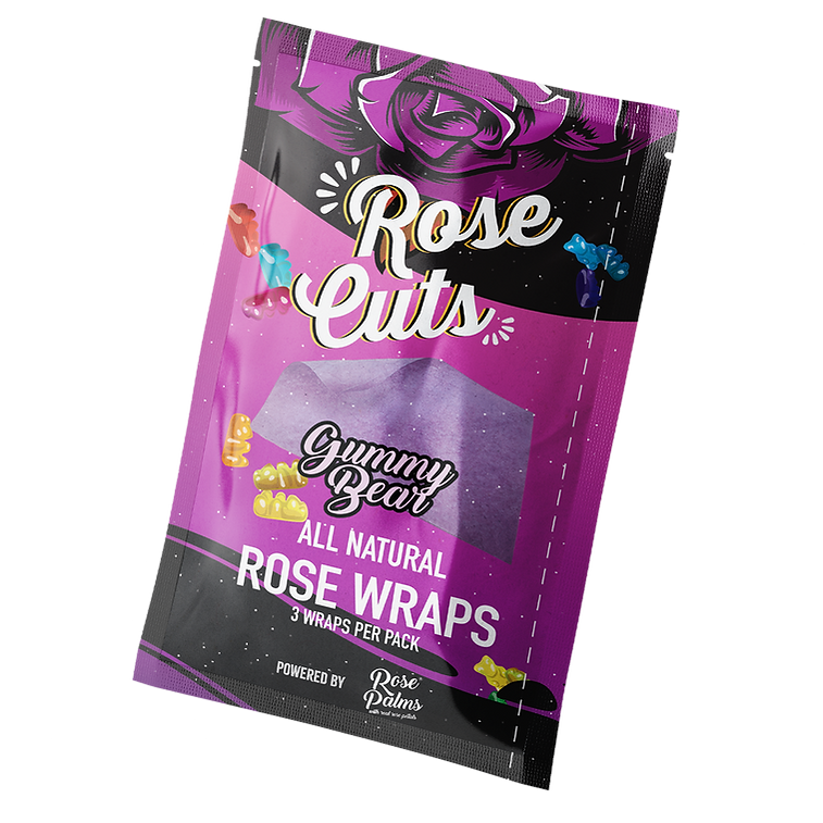 Rose Cuts Purple Rose Wraps