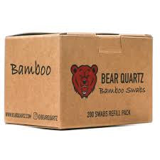 Bear Quartz Bamboo Swabs