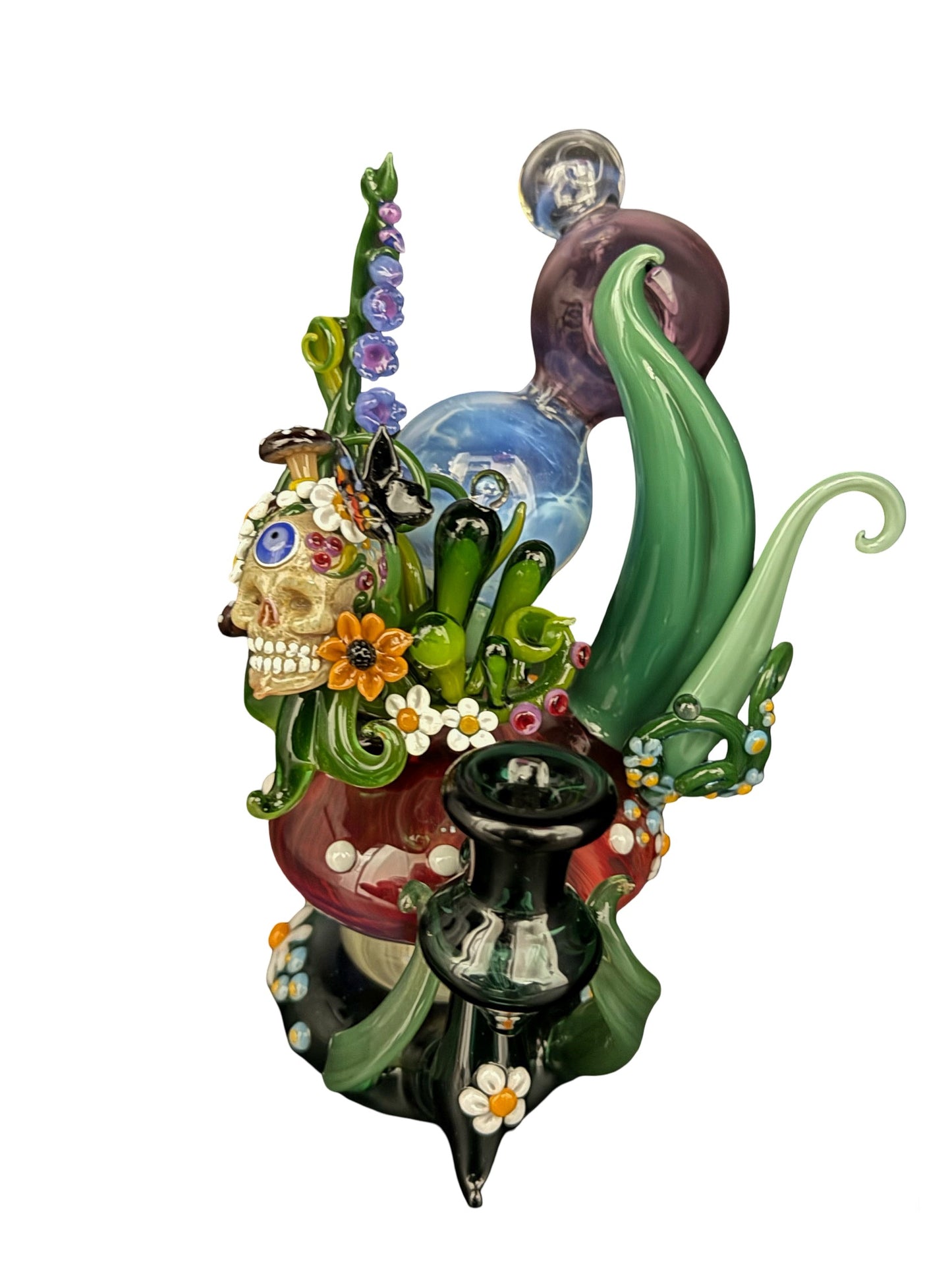 Sol Fire Glass Mushroom Rig