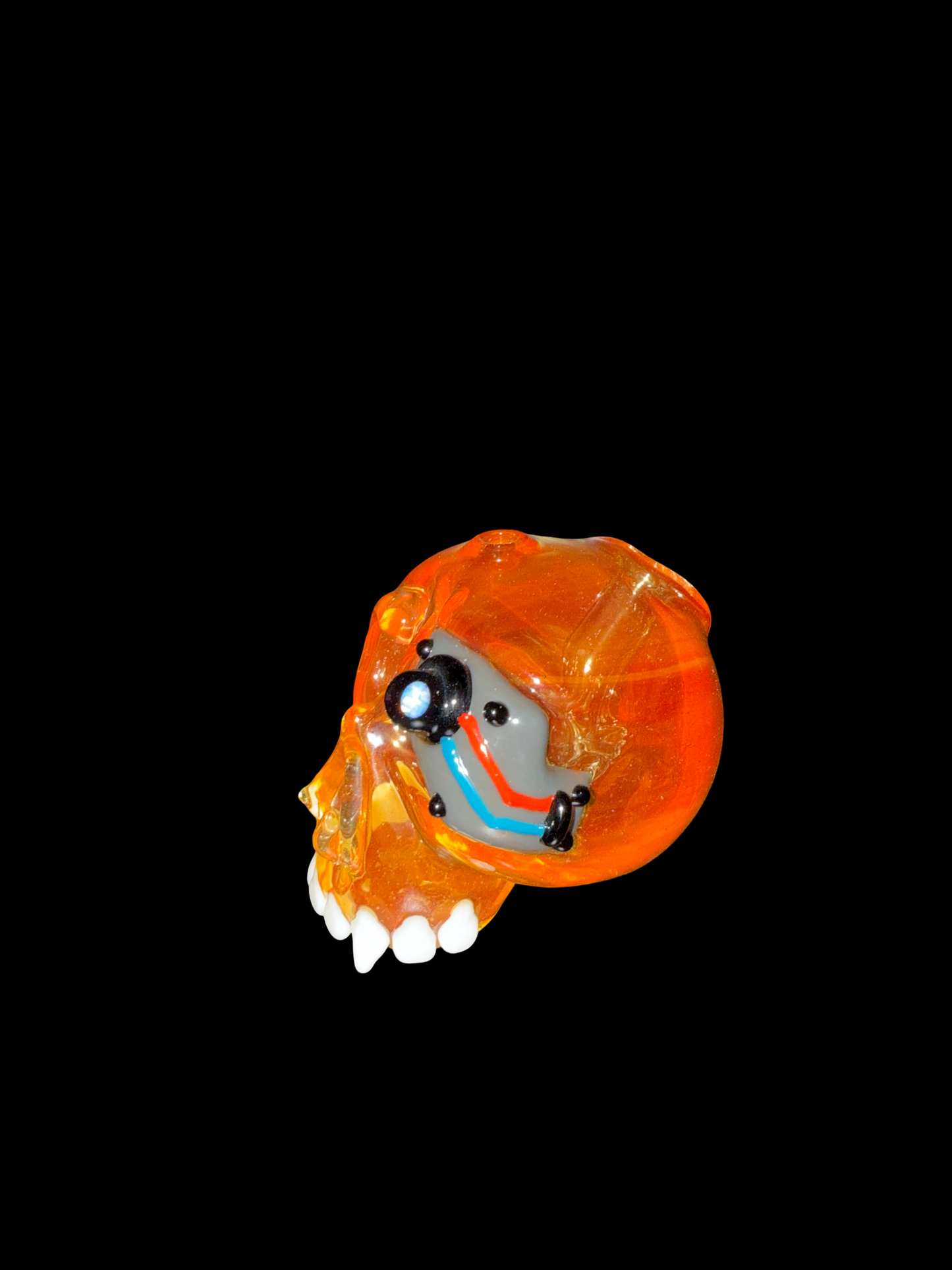 Villian Glass Terpinator Skull
