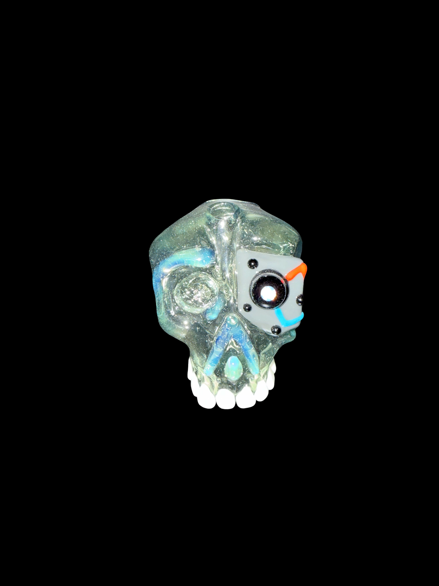 Villian Glass Terpinator Skull