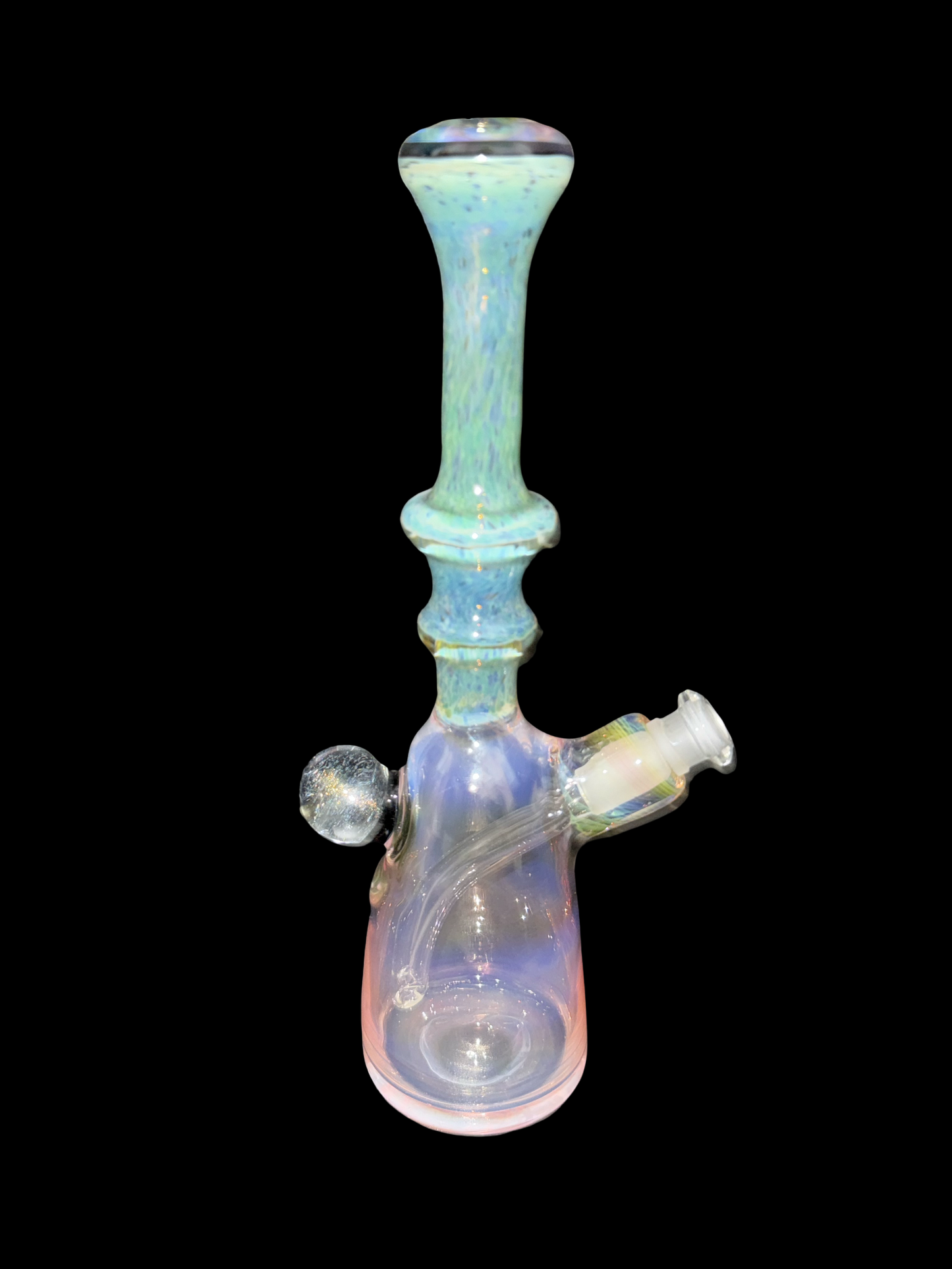 Fumed Bottle Rig With Marble