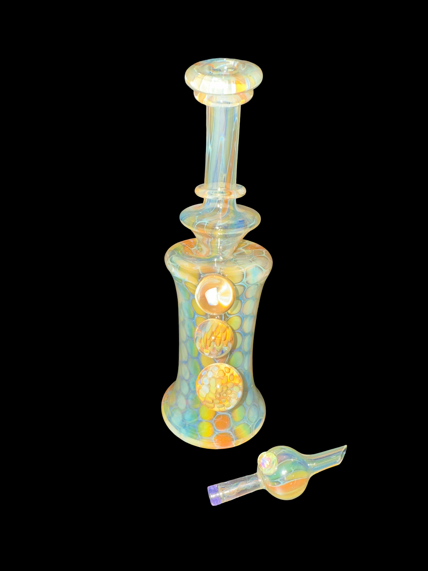 Worked Fumed Rig