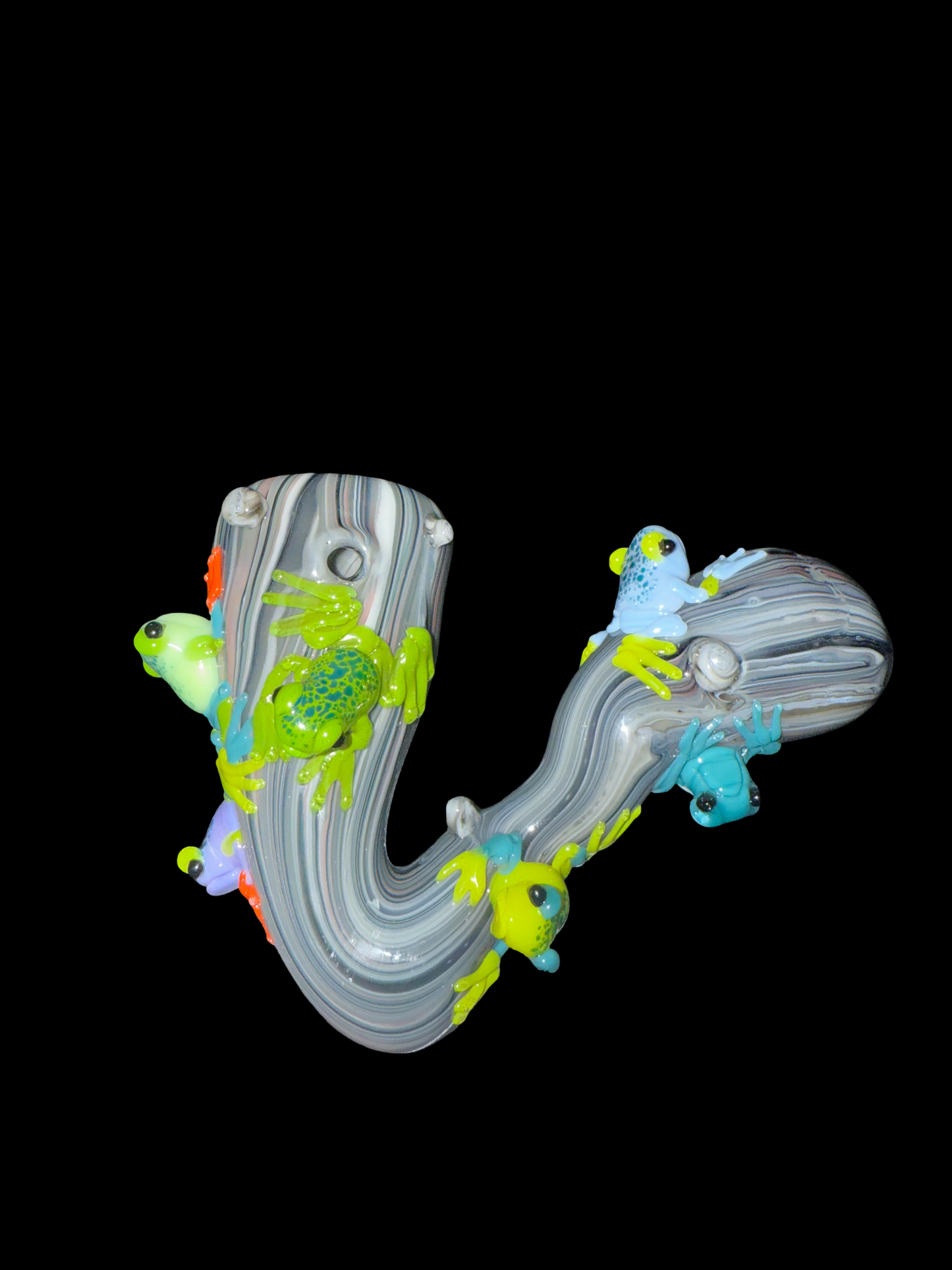 Grey Woodgrain Frog Sherlock