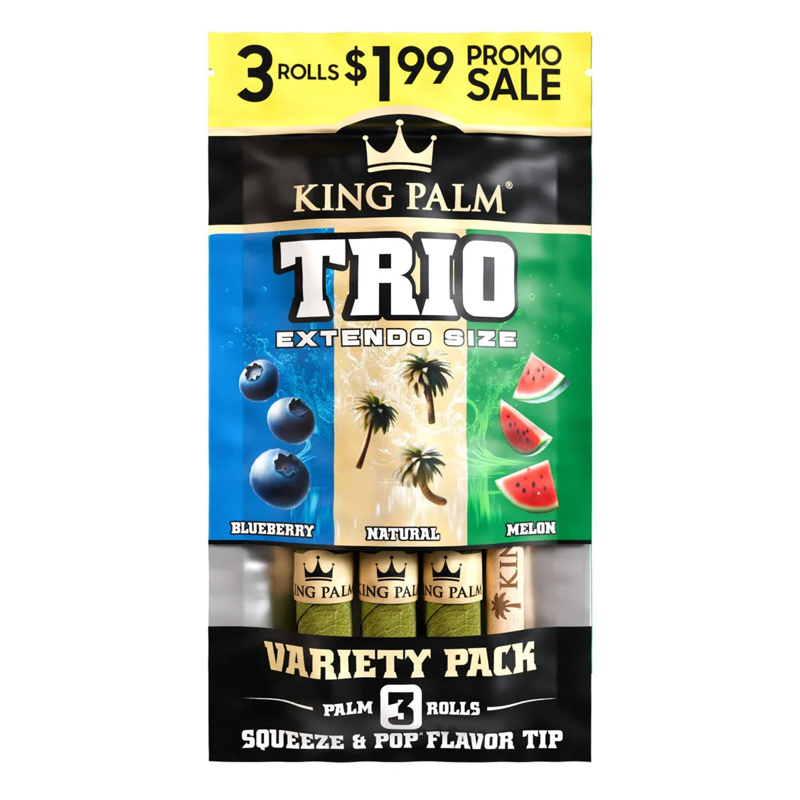 King Palm Trio Extendo Size