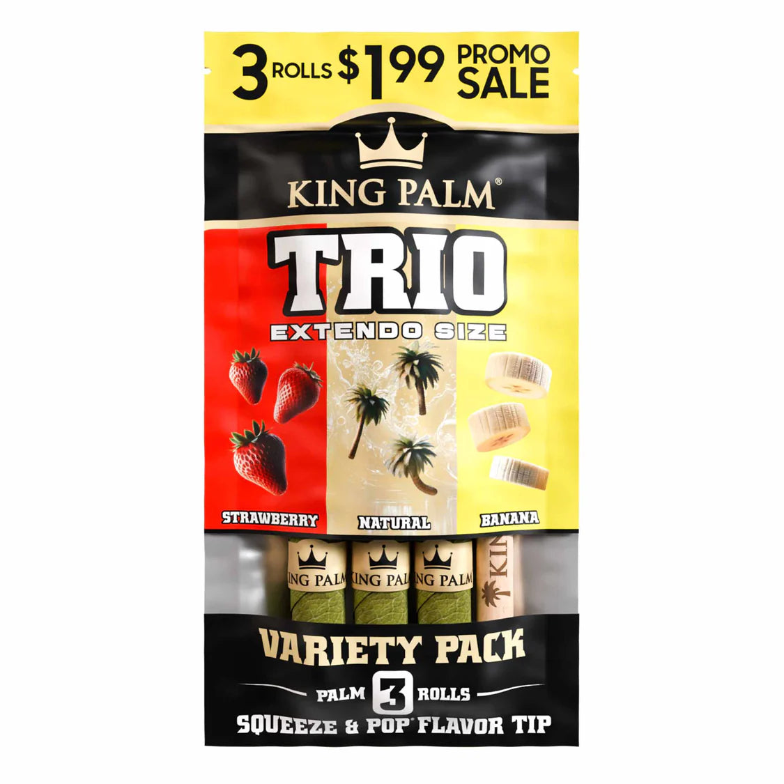 King Palm Trio Extendo Size