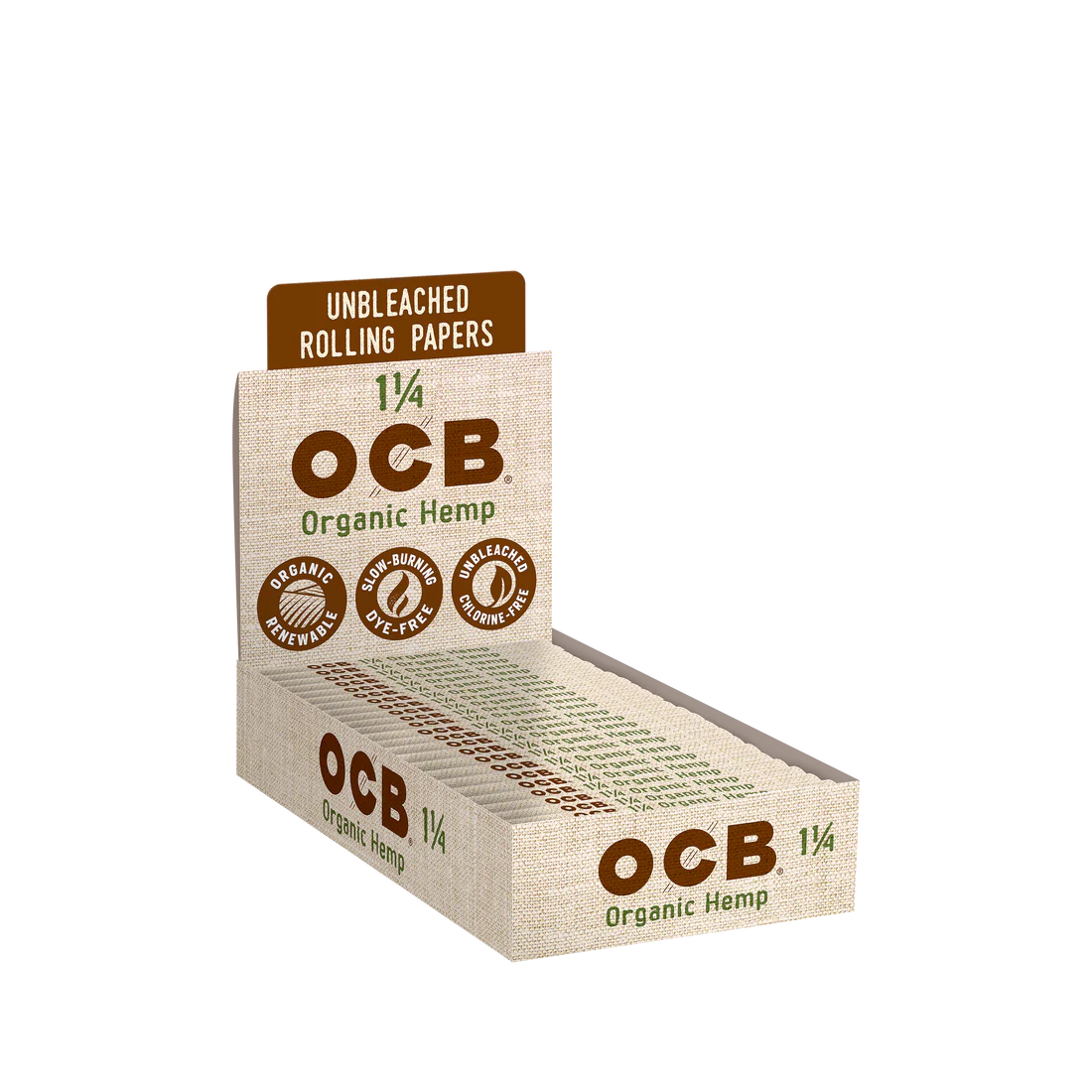 OCB 1 1/4 Organic Hemp Rolling Papers