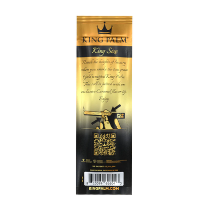 King Palm Caramel Gold Leaf Cone