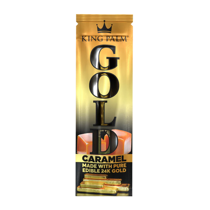 King Palm Caramel Gold Leaf Cone