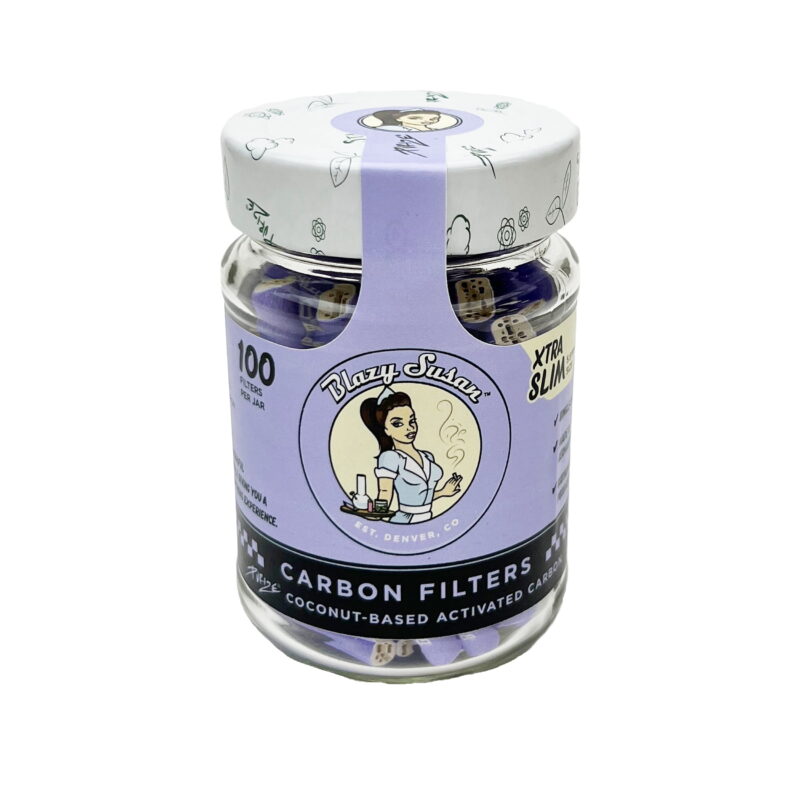 Purize Xtra Slim Active Carbon Filters (100ct)Jar