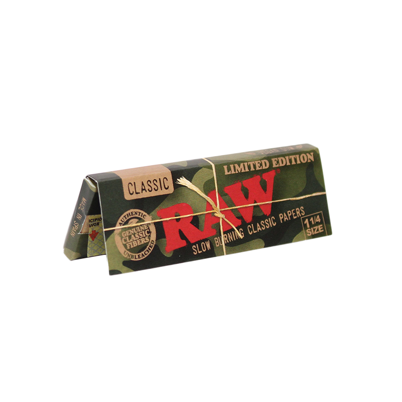 RAW Camo 1 1/4 Papers