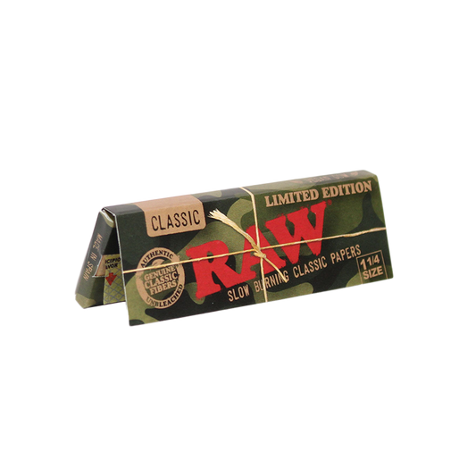 RAW Camo 1 1/4 Papers
