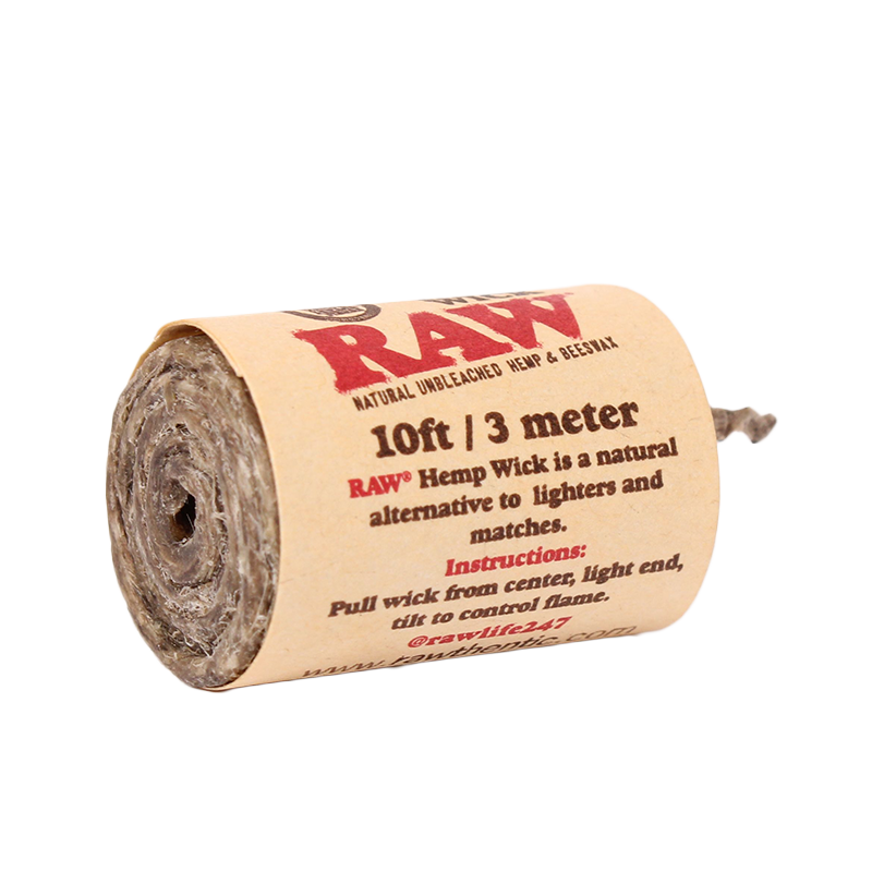 RAW Hemp Wick