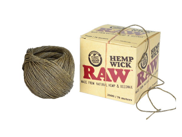 RAW Hemp Wick
