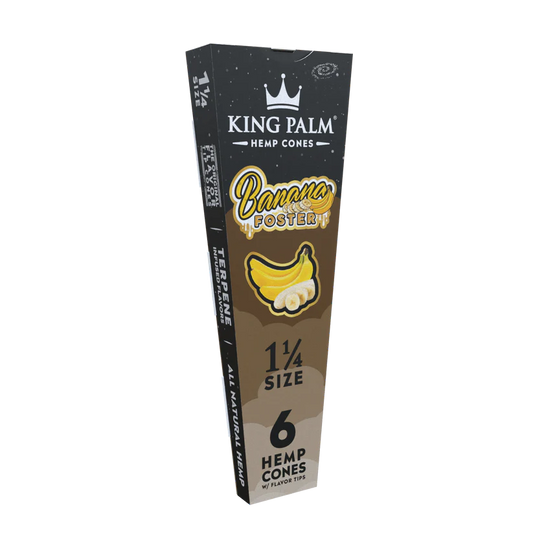 King Palm 1 1/4 Flavored Hemp Cones