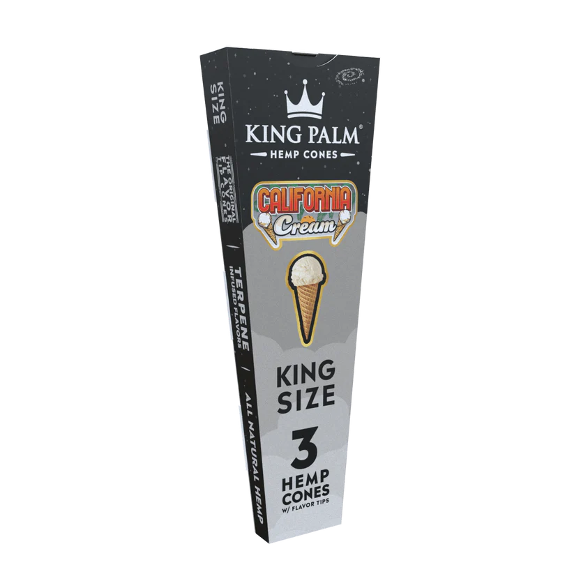 King Palm King Size Flavored Hemp Cones