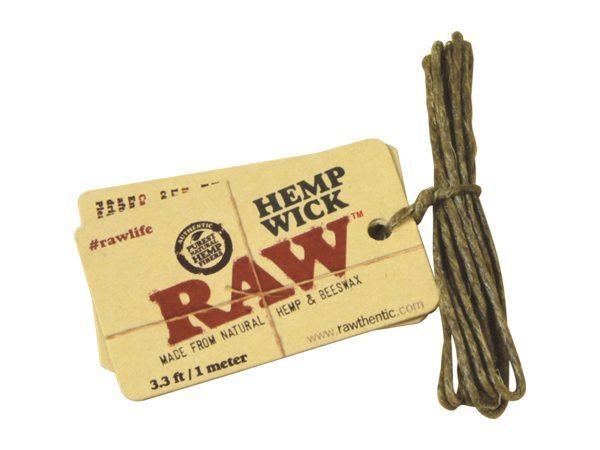 RAW Hemp Wick
