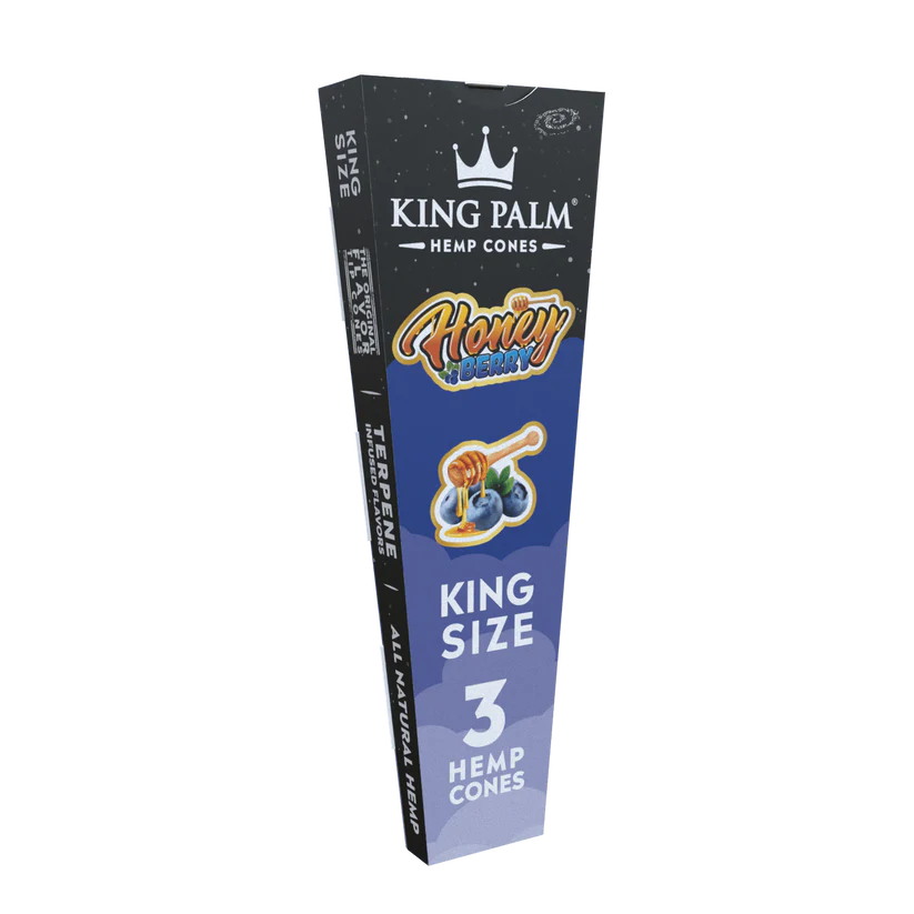 King Palm King Size Flavored Hemp Cones