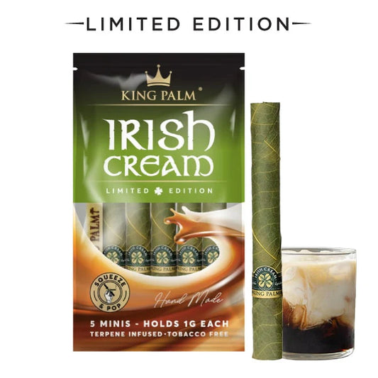 King Palm Irish Cream Mini Roll (5pk)