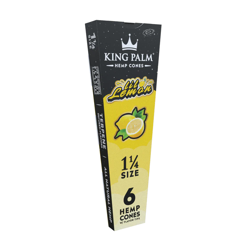 King Palm 1 1/4 Flavored Hemp Cones