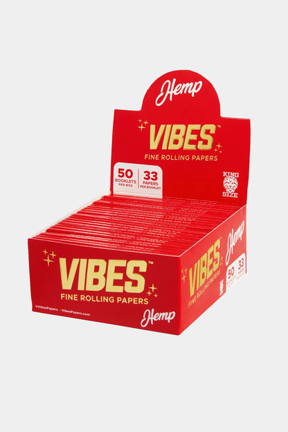Vibes King Size Slim Rolling Papers